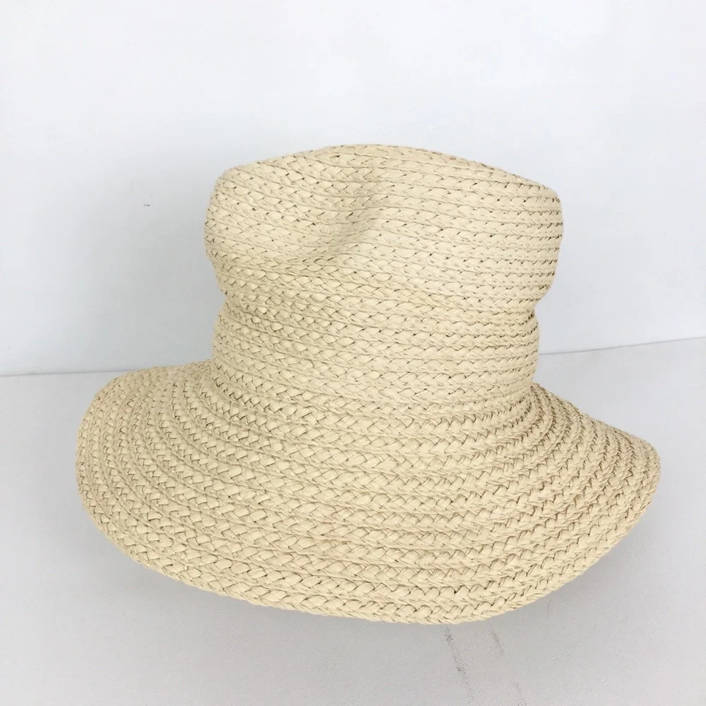 Banana Republic Woven Sun Hat NEW Size Small/Medium MSRP $70 Natural Tan NWT